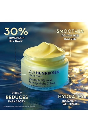 OLEHENRIKSEN Dewtopia 5% Acid Night Creme in Beauty: NA