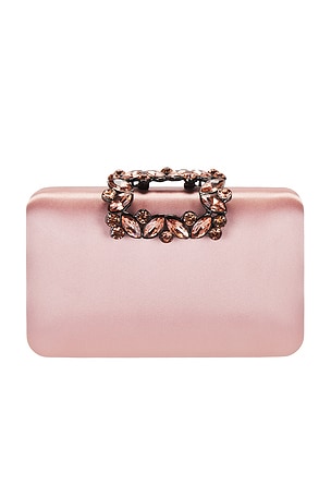 Margalit Crystal Lock Clutch olga berg