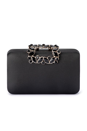 Margalit Crystal Lock Clutch olga berg