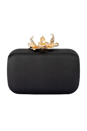 Adele Orchid Lock Clutch olga berg