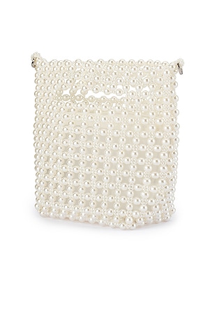 olga berg Tilda Grab Bag in Ivory