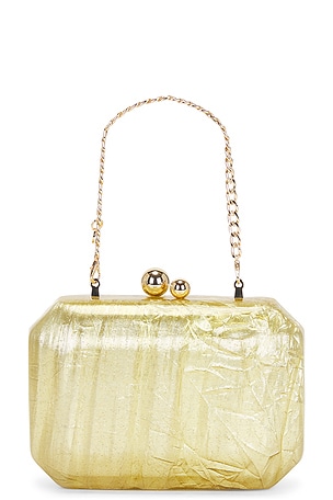 Mateo Metallic Clutch olga berg