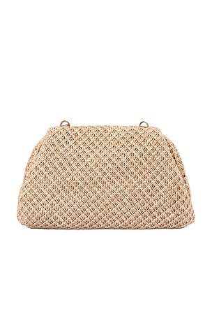 Anna Woven Clutch olga berg
