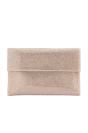 Cara Crystal Envelope Clutch olga berg