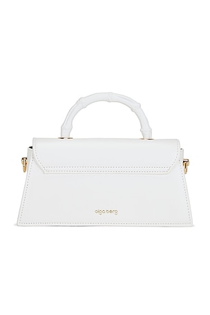 olga berg Phoebe Bamboo Handle Bag