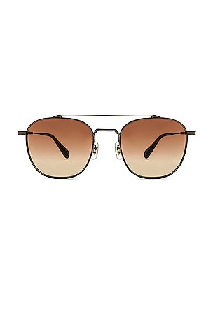 む　oliver peoples MANDEL Oliver Mandeville Sunglasses in Brushed Gold | Oliver®