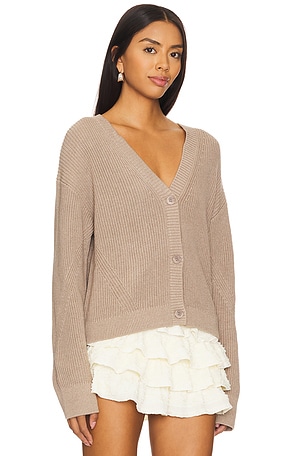 One Grey Day Orson Cardigan in Beige