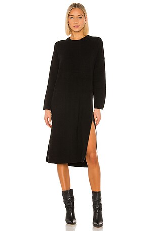 one teaspoon zip knit dress in Black Season:FW25