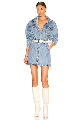 one teaspoon denim dress Women's Denim Shirt Dress - Jean Dress
