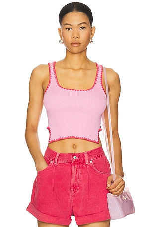 Scallop Knitted Vest One Teaspoon