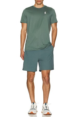 On 7 Core Shorts in Olive