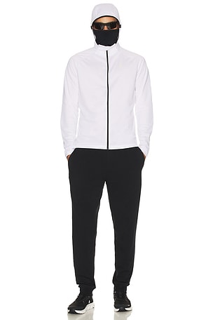 On Climate Zip Hoodie in White