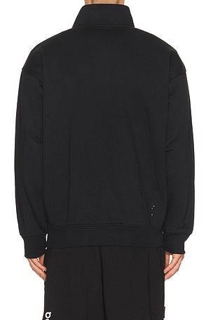 On Club Collective 1/4 Zip in Black