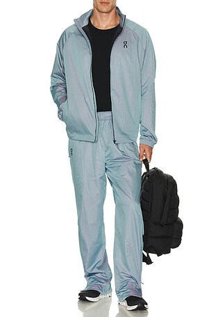 On Court Jacket in Baby Blue