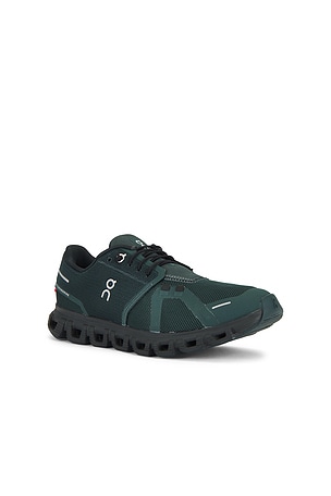 On Cloud 6 Sneakers in Dark Green