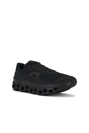On Cloudmonster Void in Black