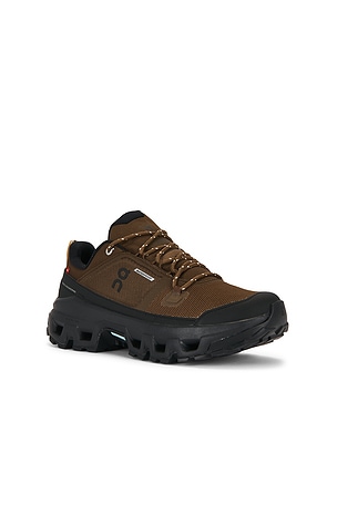 On Cloudrock Low Wp in Brown. Size 8.5. Also