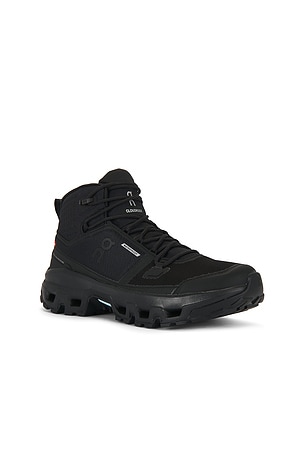On Cloudrock Mid Wp in Black