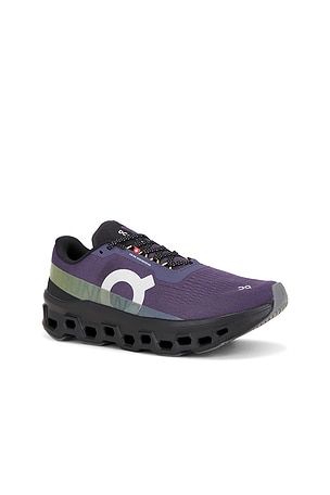 On Cloudmonster 1 in Black