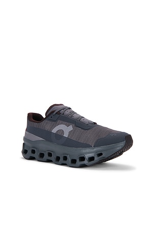 On Cloudmonster Void in Grey