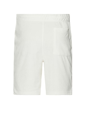 onia Towel Terry Pull-on Short in White