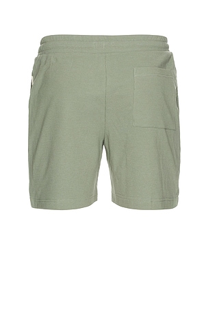 onia Macro Waffle Pull-on Short 6 in Sage