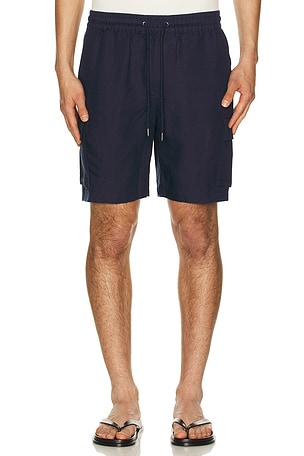 Air Linen Pull-On Cargo Short onia