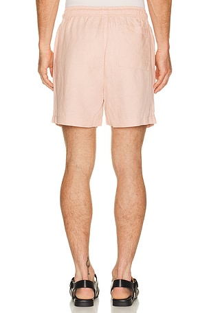 onia Air Linen Pull On Short 6 in Pink