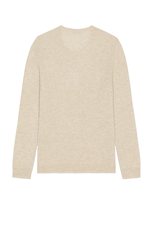 onia Featherweight Cashmere Sweater in Beige. Size XL/1X. Also