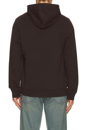 onia Terry Pullover Hoodie in Brown. Size XL/1X. Also