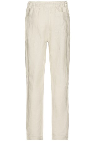 onia Air Linen Pull-On Pants in Grey