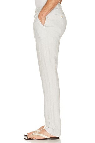 onia Linen Trouser in Grey