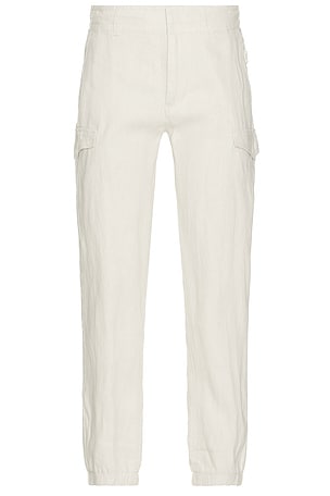 Stretch Linen Cargo Jogger onia