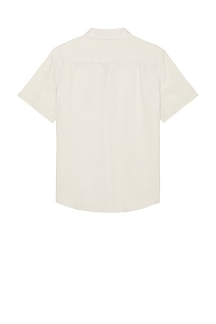 onia Jack Air Linen Shirt in Grey. Size S. Also