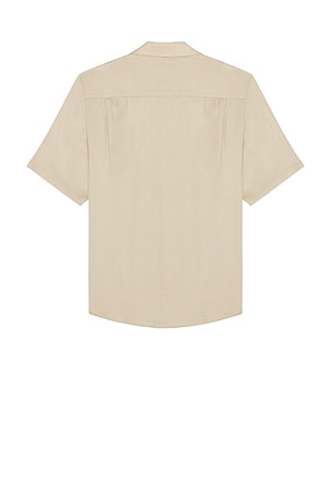 onia Lyocell Vacation Shirt in Beige