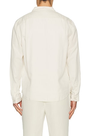 onia Lyocell Overshirt in Neutral