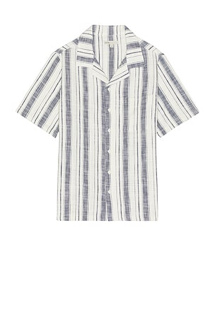 Novelty Vacation Baja Stripe Shirt onia