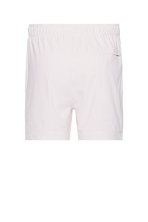 onia Charles 5 Swim Short in Cream