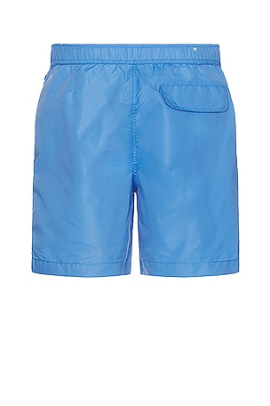 onia 6 E Snap Front Swim Trunks in Blue