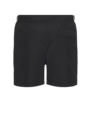 onia Calder Buckle 5 Swim Trunk in Black