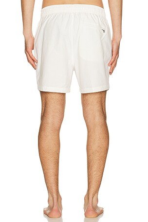 onia Charles 5 Swim Trunk in White