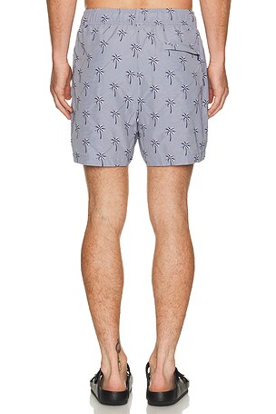 onia Charles 5 Swim Trunk in Blue