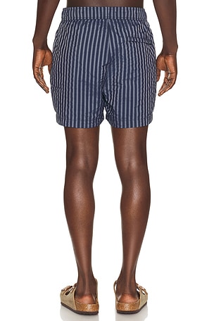 onia Charles 4 Swim Trunk in Blue