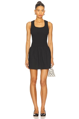 Poplin Smocked Mini Dress onia
