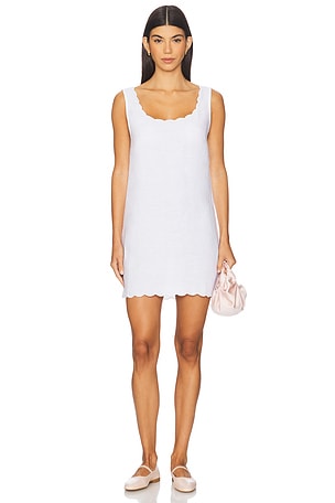 Air Linen Scallop Shift Dress onia