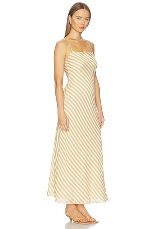 onia Slip Dress in Yellow