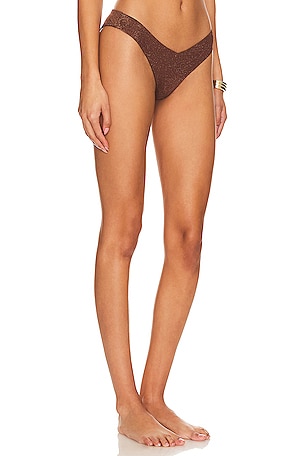 onia Chiara Bikini Bottom in Brown