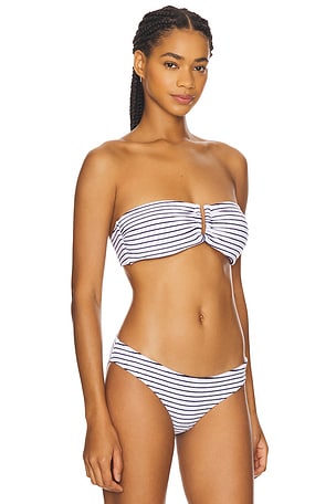onia Genevieve Bikini Top in White