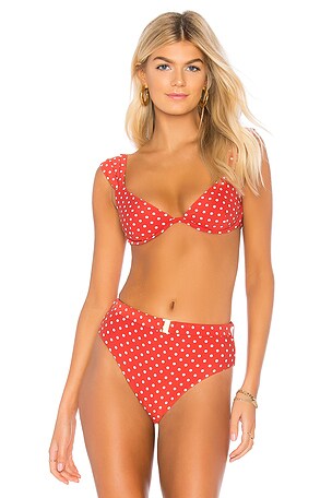 x WeWoreWhat Allie Bikini Top