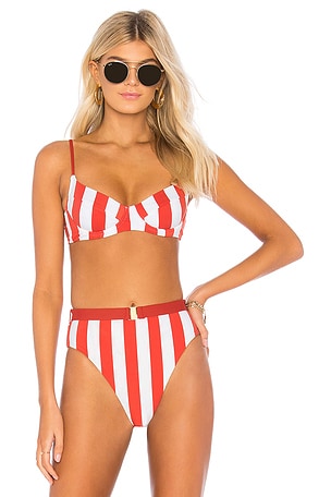 x WeWoreWhat Lydia Bikini Top